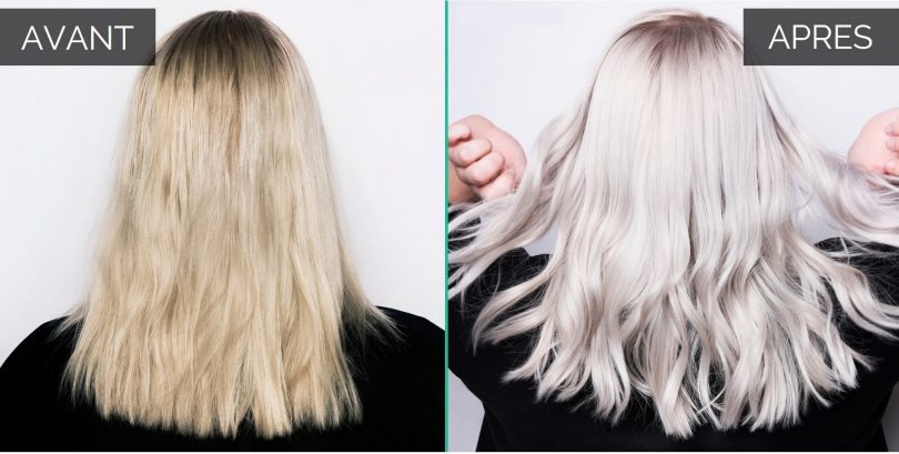 Le shampoing bleu comme déjaunisseur de blond : mon avis