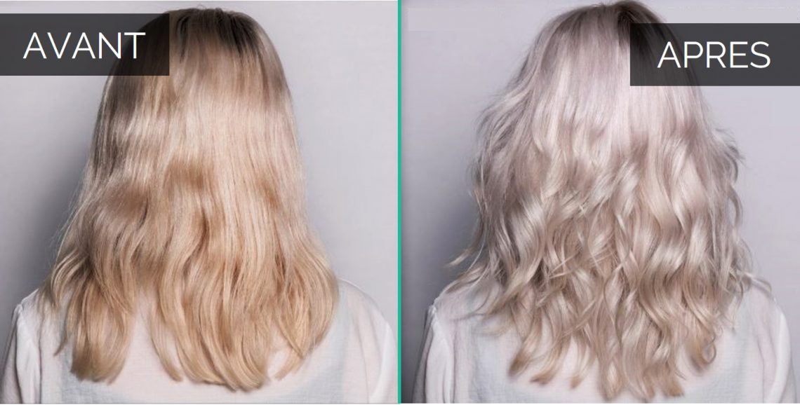 Le shampoing bleu comme déjaunisseur de blond mon avis