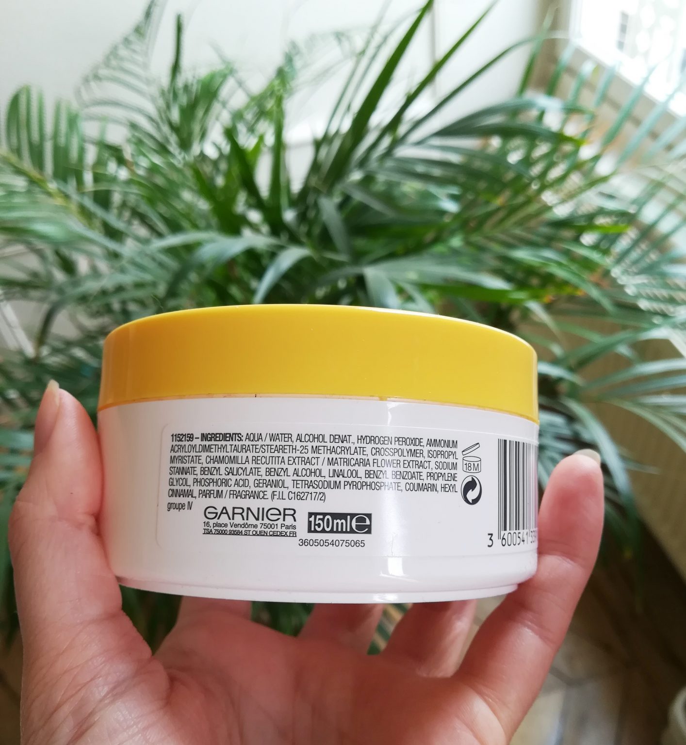 Gelée éclaircissante Garnier mon avis et test du 100 Ultra Blond!
