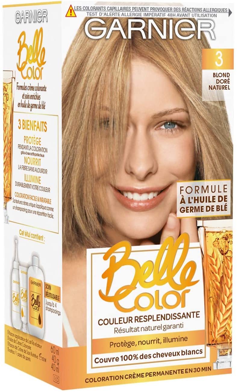 Belle Color Blond naturel doré